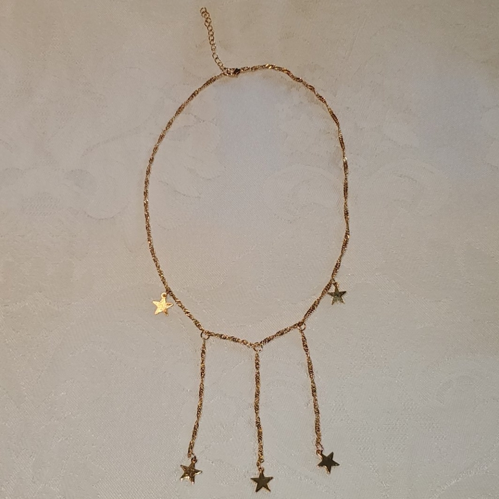 Gold Star Necklace